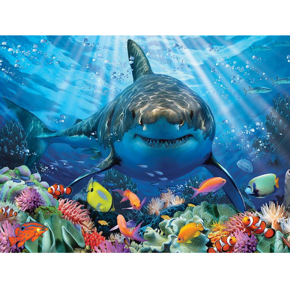 Prime 3D - 3D Puzzle, Great White Shark 500 Pcs 10365