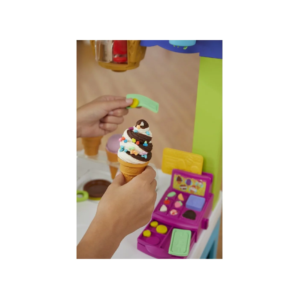 Hasbro Play-Doh - Kitchen Creations Ultimate Ice Cream Truck Όχημα Παγωτού F1039