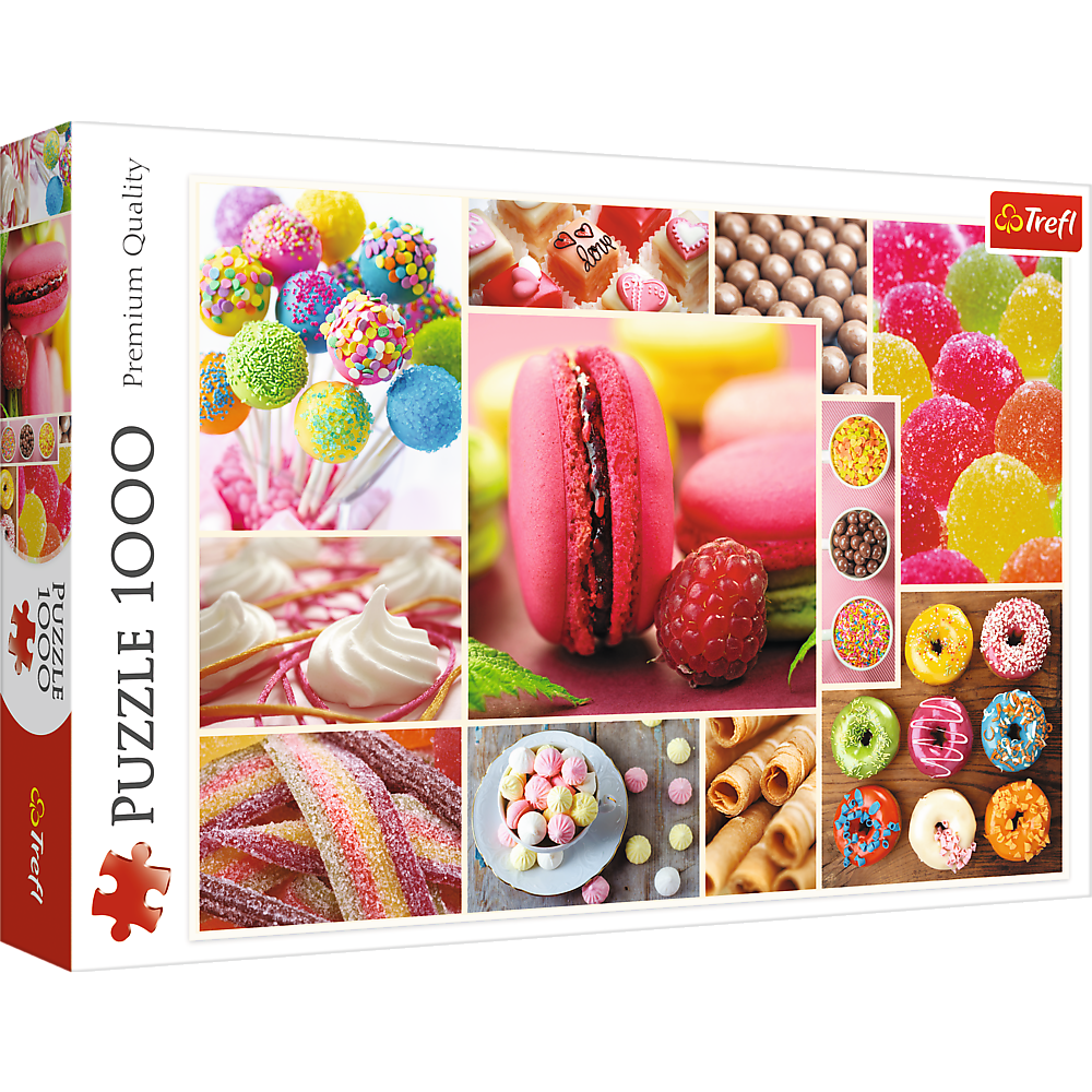 Trefl - Puzzle Candy Collage 1000 Pcs 10469