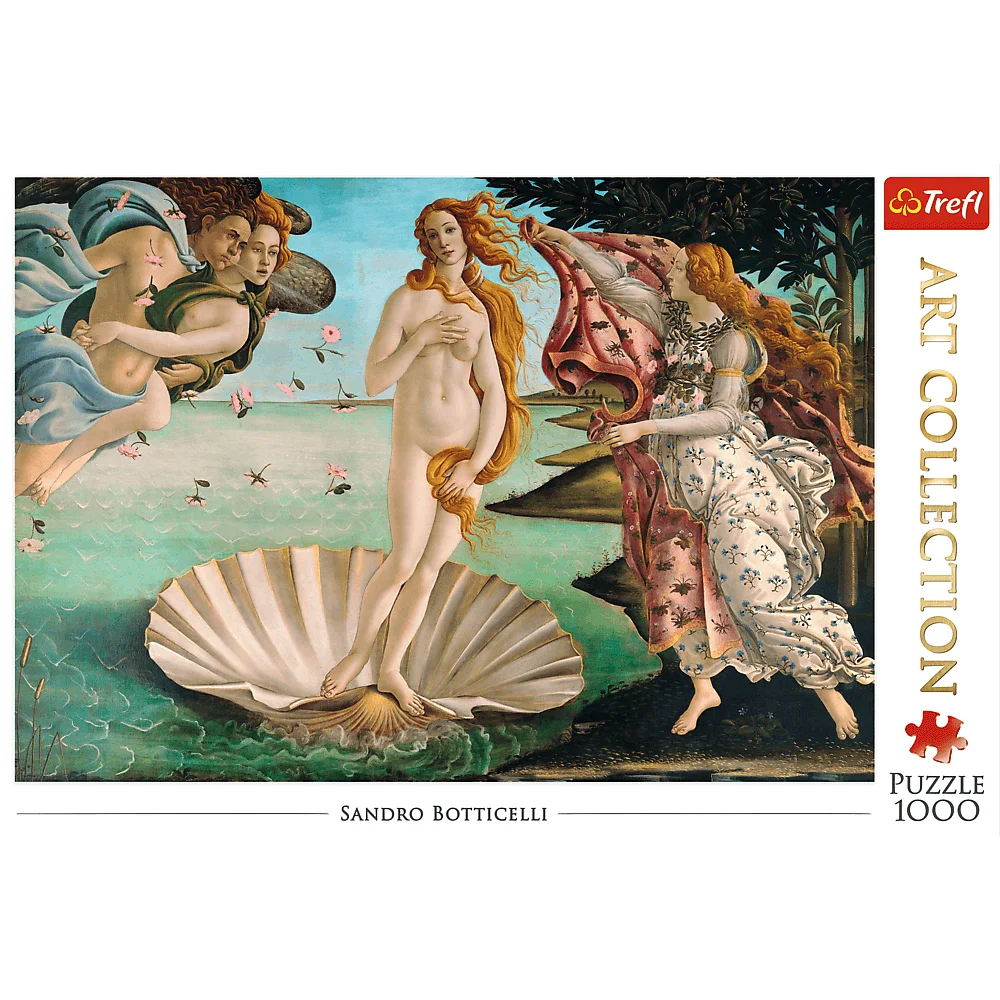 Trefl - Puzzle Art Collection, The Birth Of Venus 1000 Pcs 10589