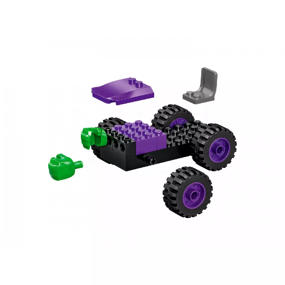 Lego Spiderman - Hulk Vs Rhino Truck Showdown 10782
