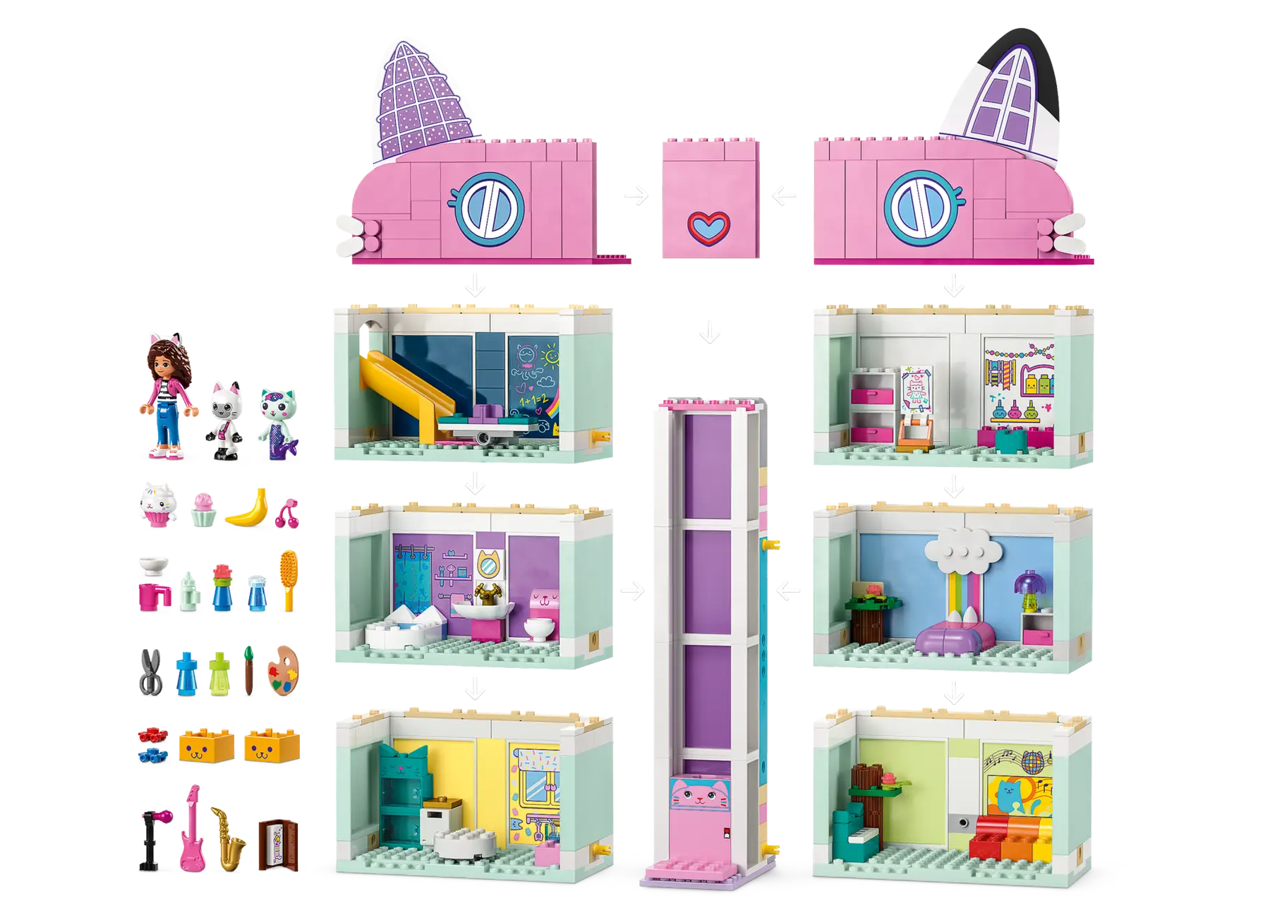 Lego Gabby΄s Dollhouse - Gabby's Dollhouse 10788