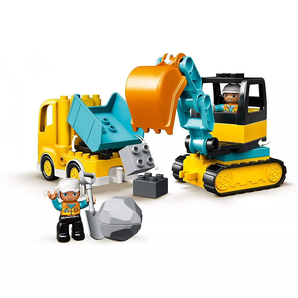 Lego Duplo - Truck & Tracked Excavator 10931