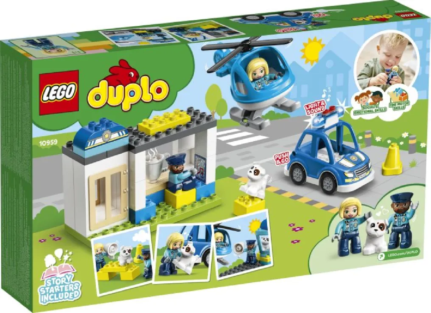 Lego Duplo - Police Station & Helicopter 10959