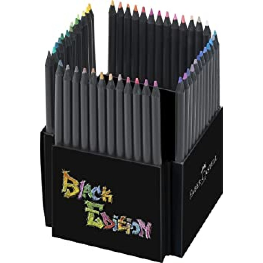 Faber Castell - Ξυλομπογιές Black Edition 50 Τμχ 116450