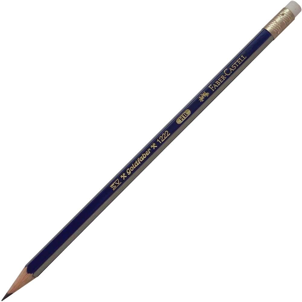 Faber Castell - Goldfaber Μολύβι HB Με Γόμα Μπλε 116800