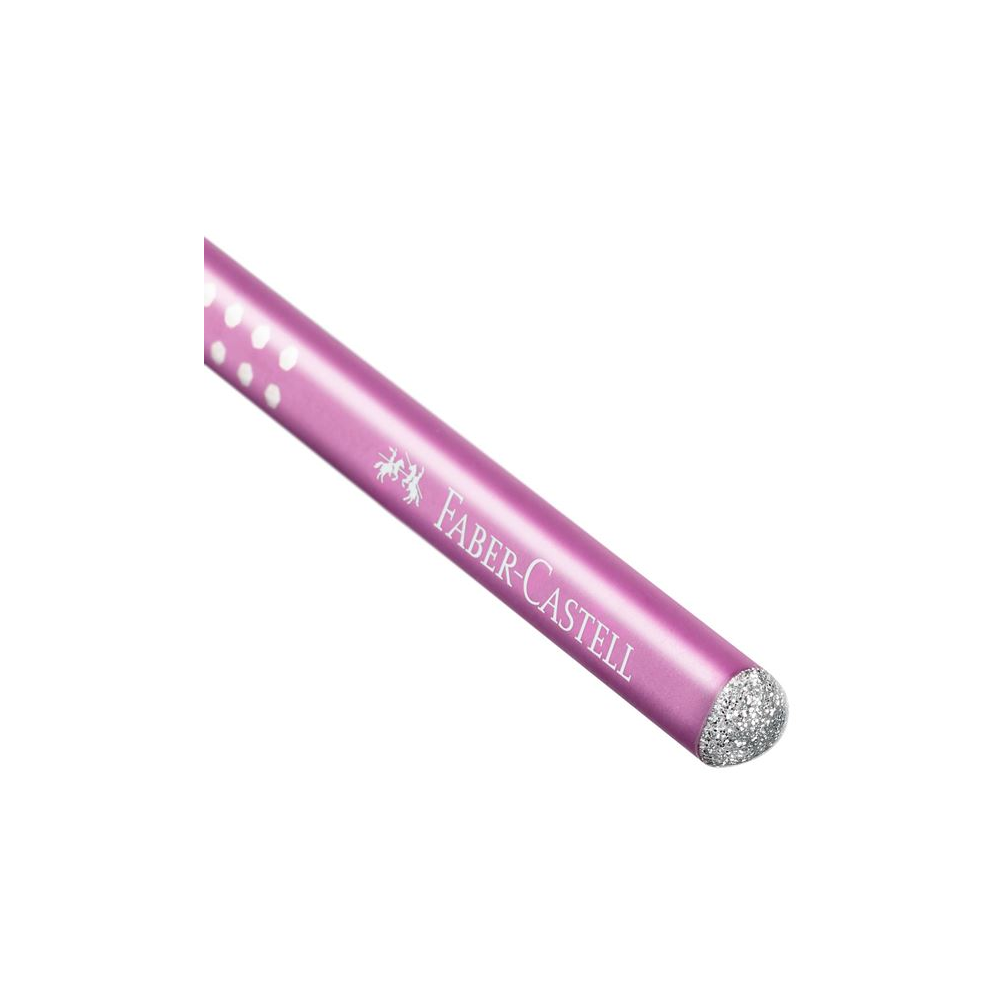 Faber Castell - Grip Sparkle II, Περλέ Ροζ B 118212