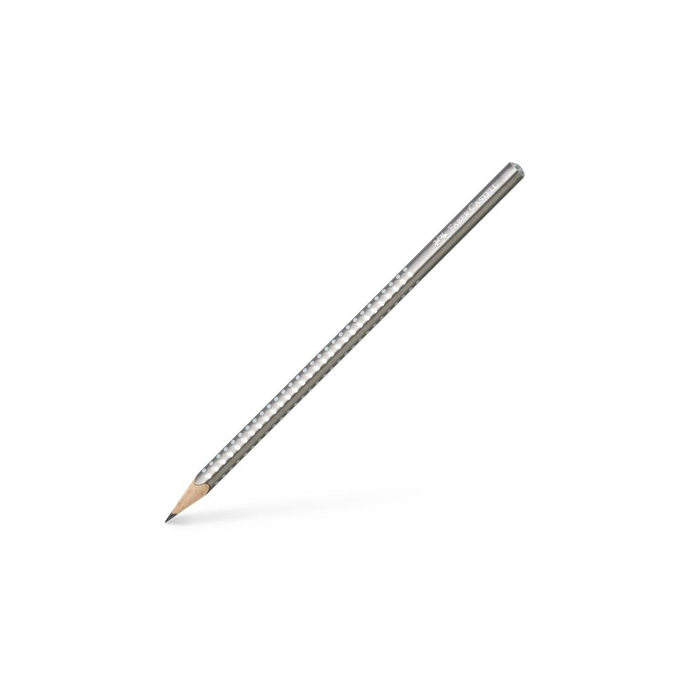 Faber Castell - Grip Sparkle II, Περλέ Ασημί B 118213