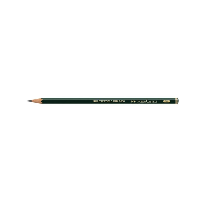 Faber Castell - Μολύβι Castell 9000 3H 119013