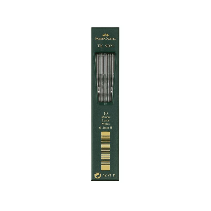 Faber Castell - Μύτες Μηχανικών Μολυβιών TK 9071 2.0mm H 127111