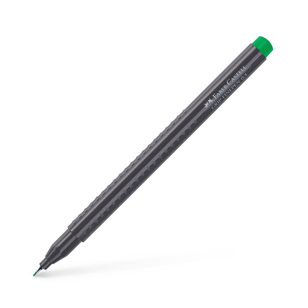 Faber Castell - Μαρκαδόρος Grip Finepen 0.4 mm Emerald Green 151663