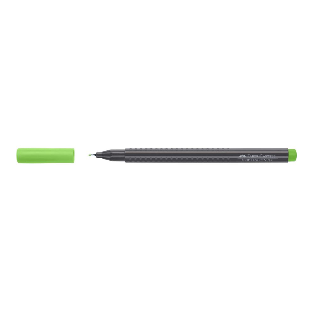 Faber Castell - Μαρκαδόρος Grip Finepen 0.4 mm Grass Green 151666