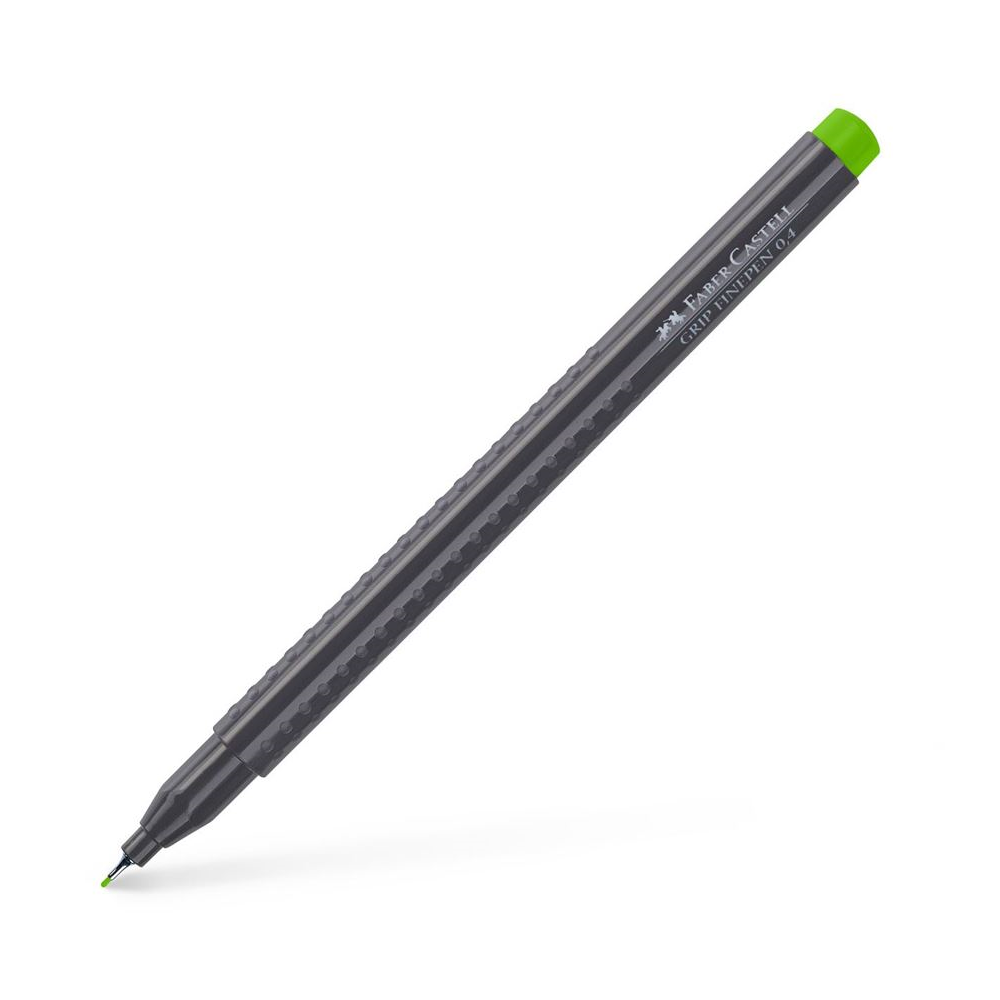 Faber Castell - Μαρκαδόρος Grip Finepen 0.4 mm Grass Green 151666