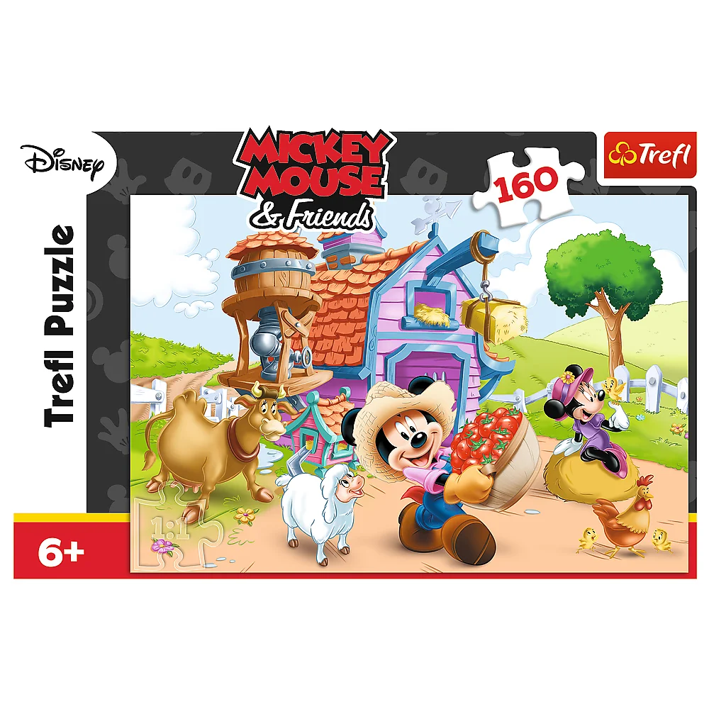 Trefl - Puzzle Mickey The Farmer 160 Pcs 15337