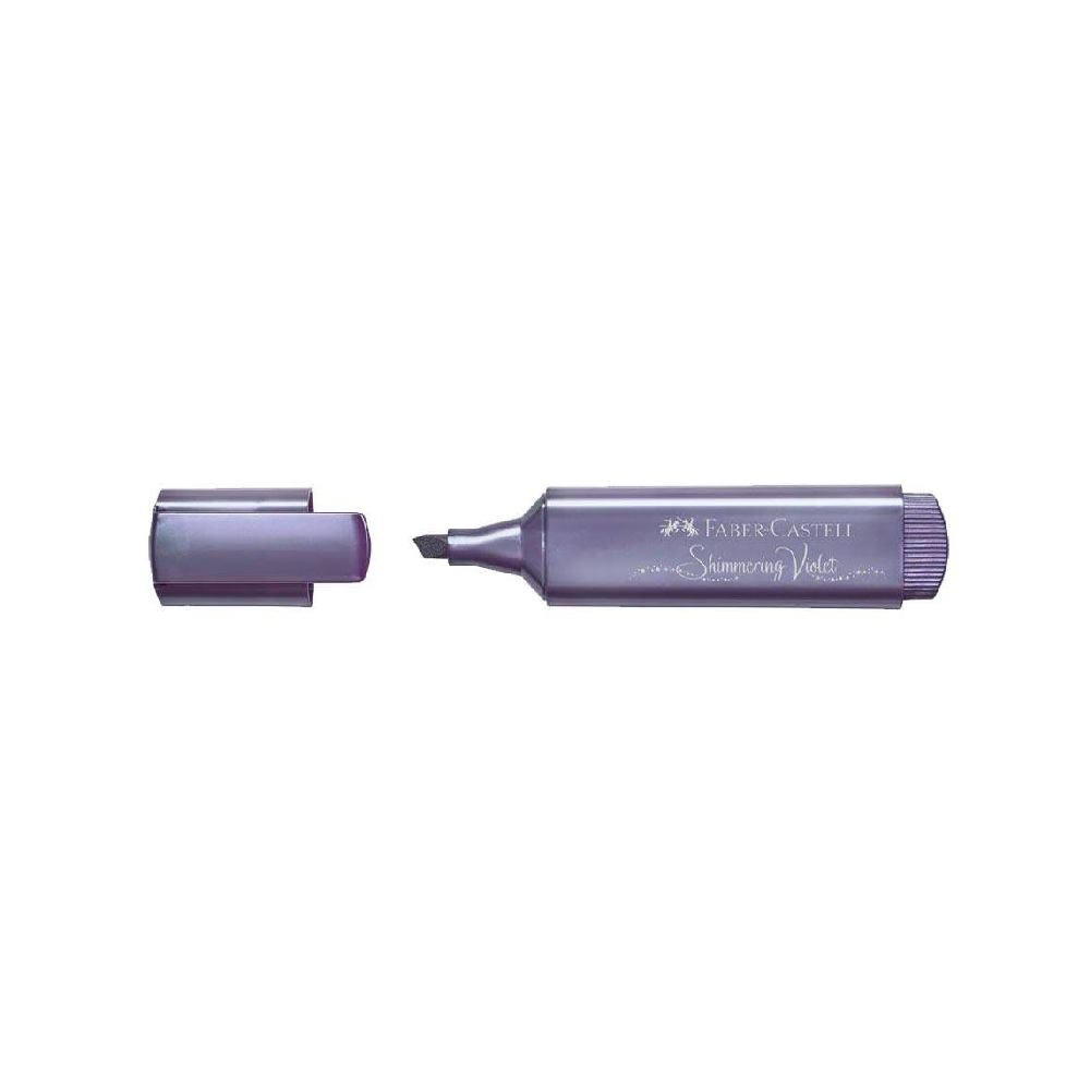 Faber Castell - Μαρκαδόρος Υπογράμμισης Textliner 46, Metallic Violet 154678