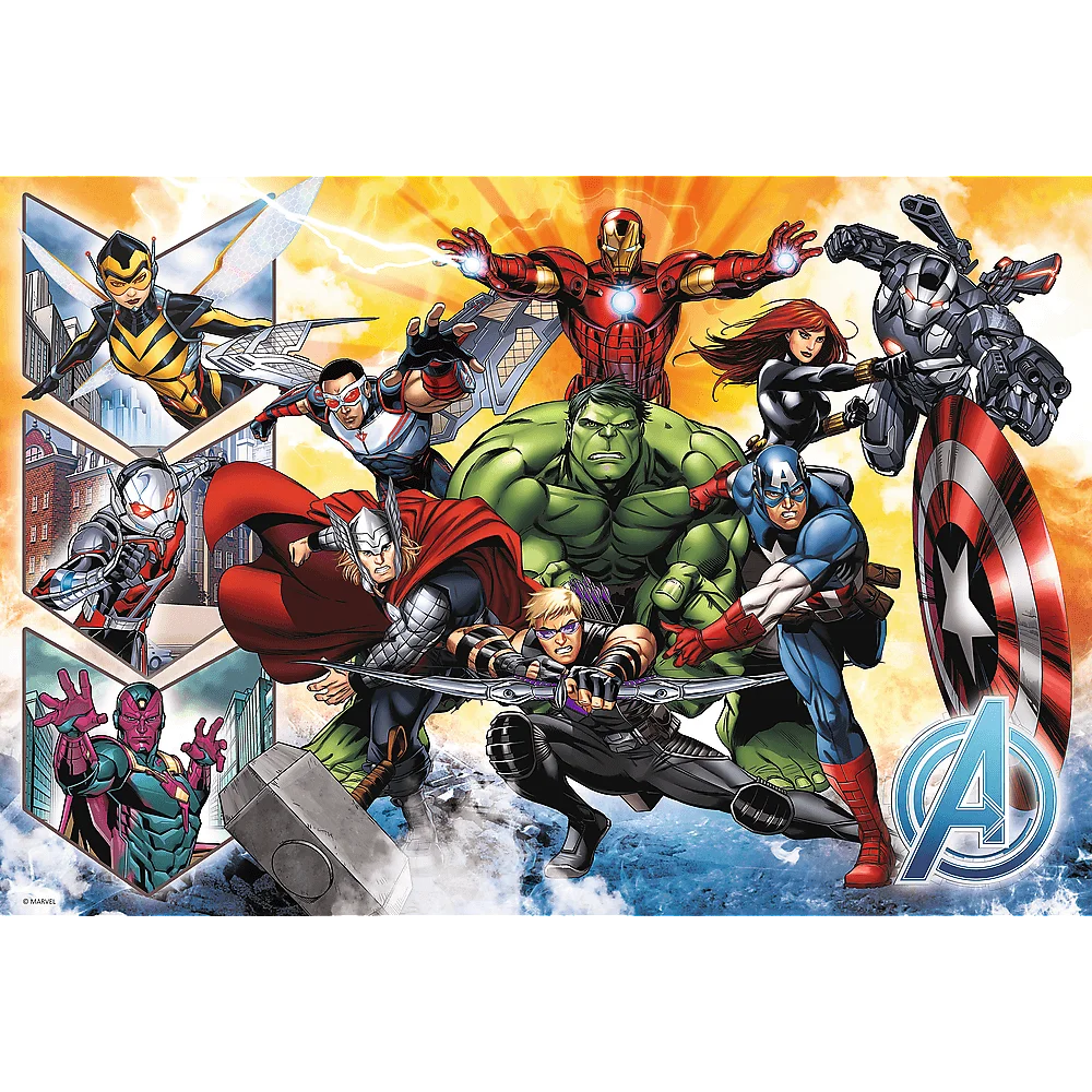 Trefl - Puzzle The Power Of The Avengers 100 Pcs 16431