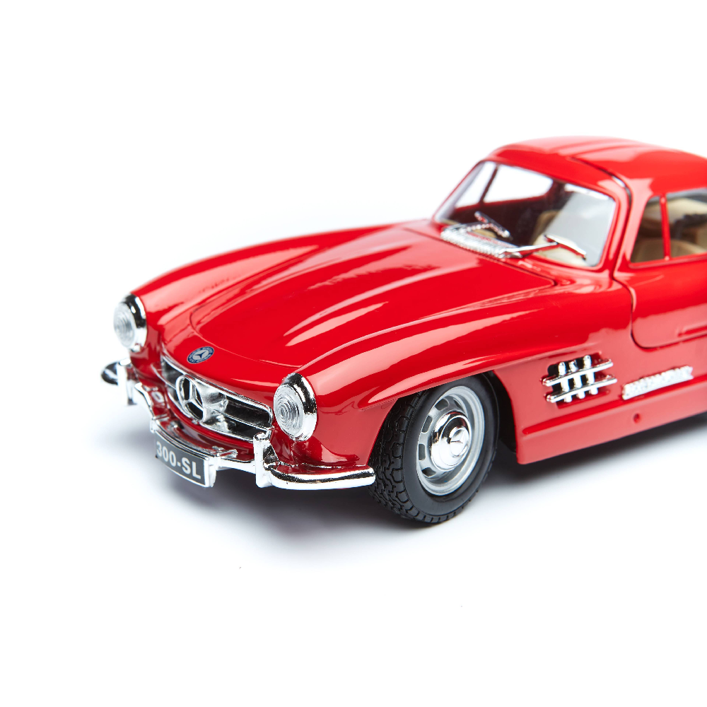 Bburago - 1/24 Mercedes-Benz 300 SL 1954, Red 18-22023