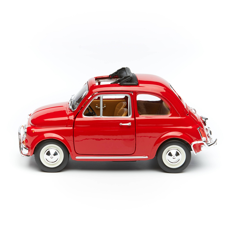 Bburago - 1/24 Fiat 500L, Red 18-22099R