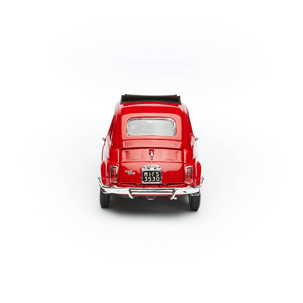 Bburago - 1/24 Fiat 500L, Red 18-22099R