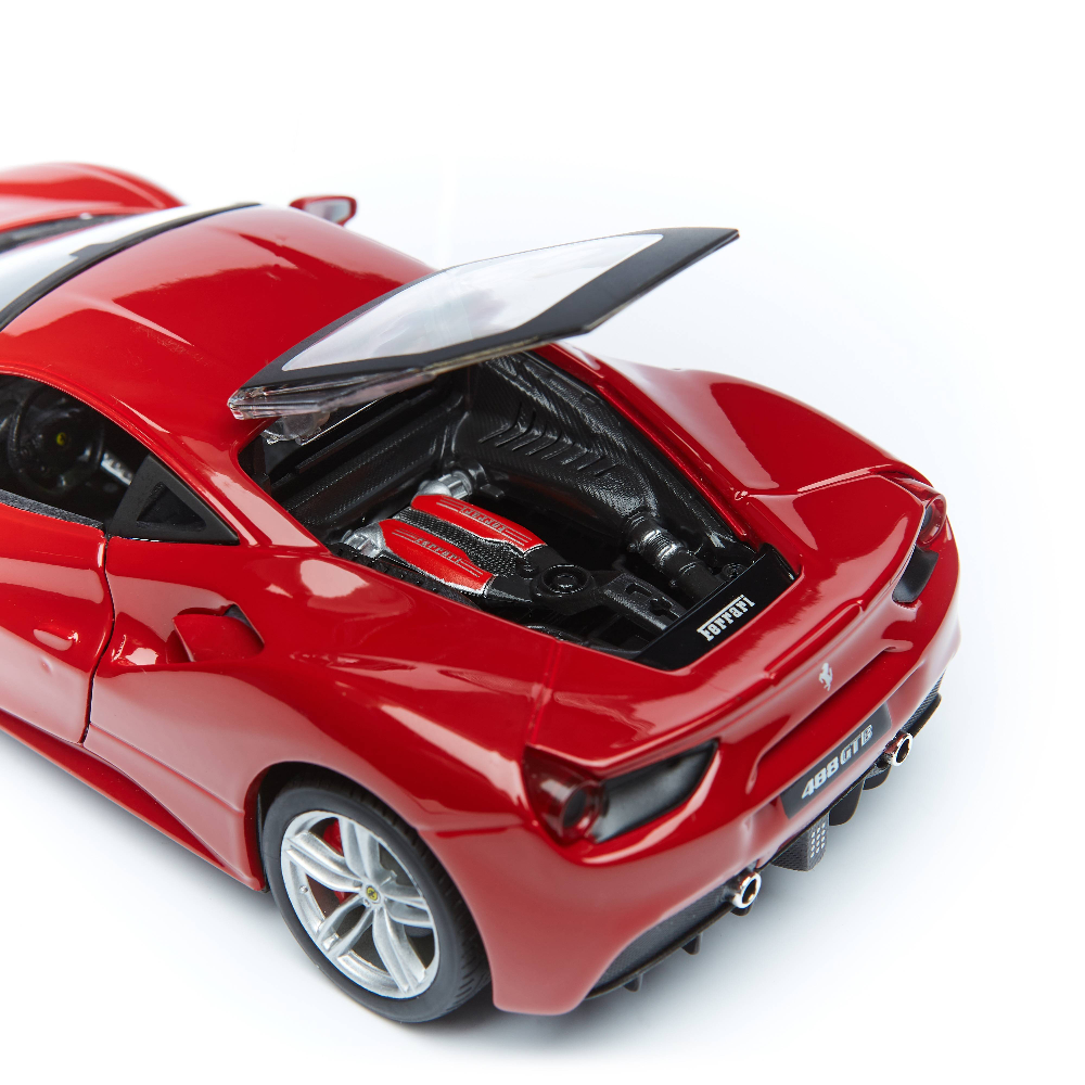 Bburago - 1/24 Ferrari Race & Play, 488 GTB 18-26013