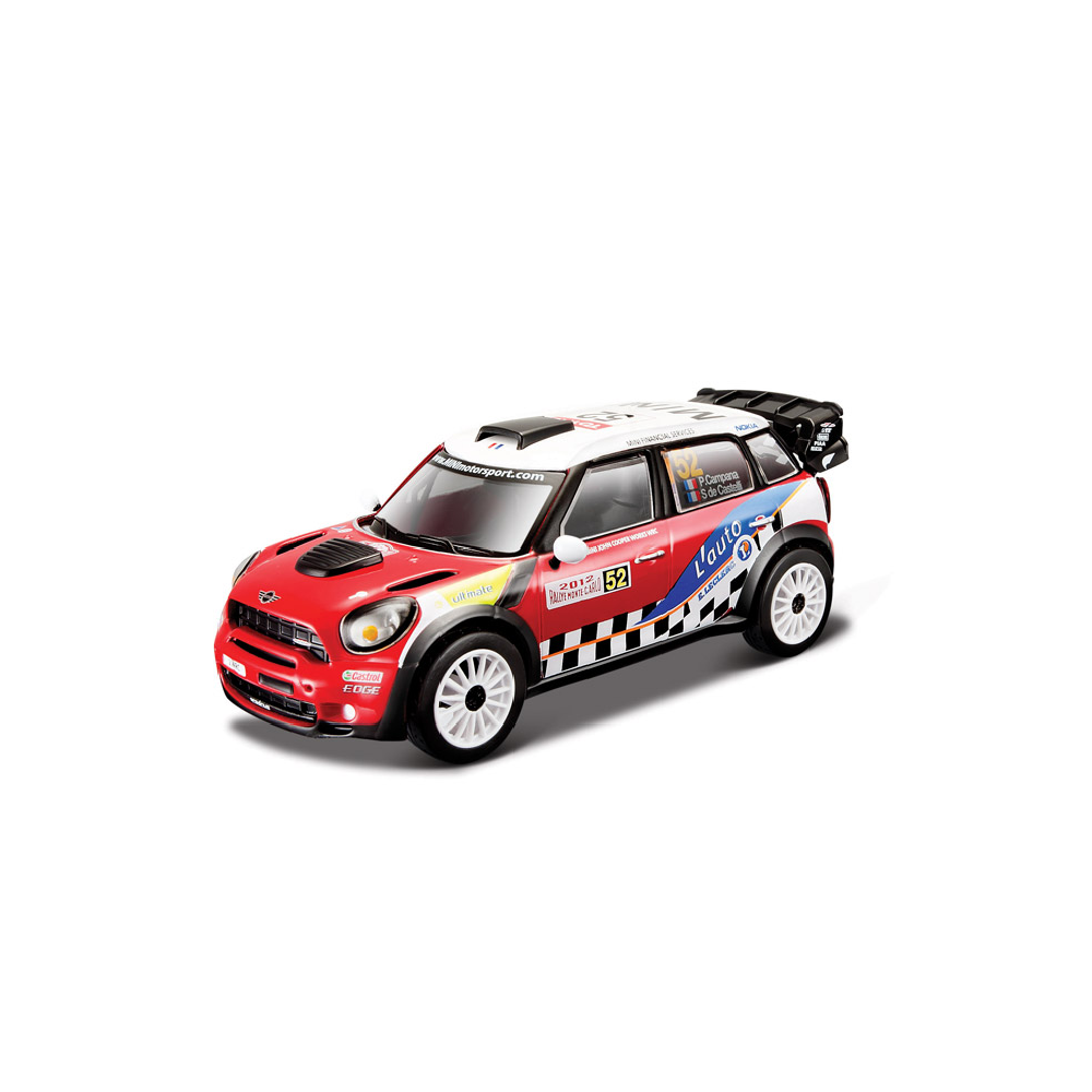 Bburago - 1/32 Race, MINI John Cooper Works WRC Pierre Campana 18-41043 (18-40000)