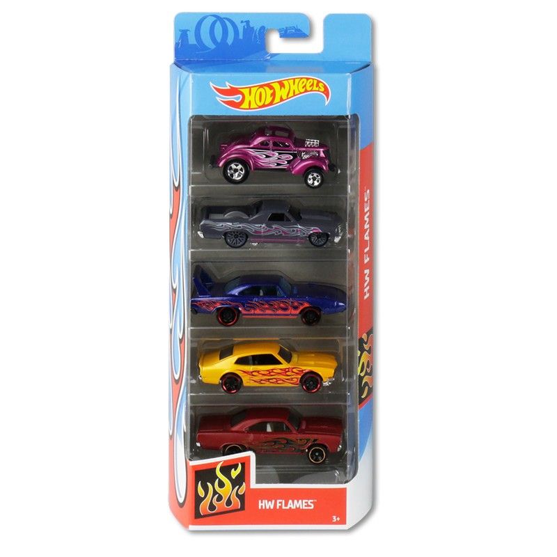 Mattel Hot Wheels – Αυτοκινητάκια 1:64 Σετ Των 5 Flames GHP60 (01806)