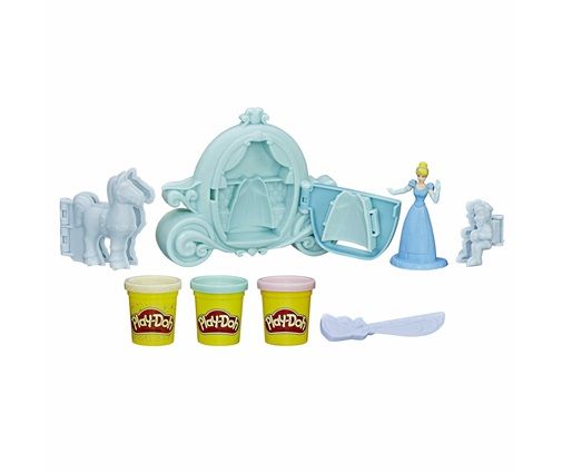 Hasbro Play-Doh - Disney Princess, Βασιλική Άμαξα Σταχτοπούτας C1045