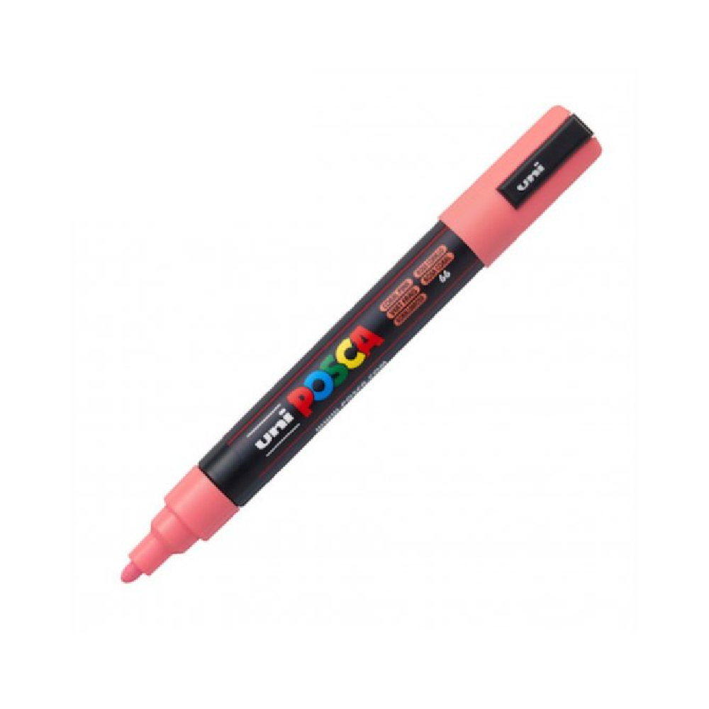 Uniball - Μαρκαδοράκι Posca PC-5M 1.8-2.5 mm Coral Pink 66 198025