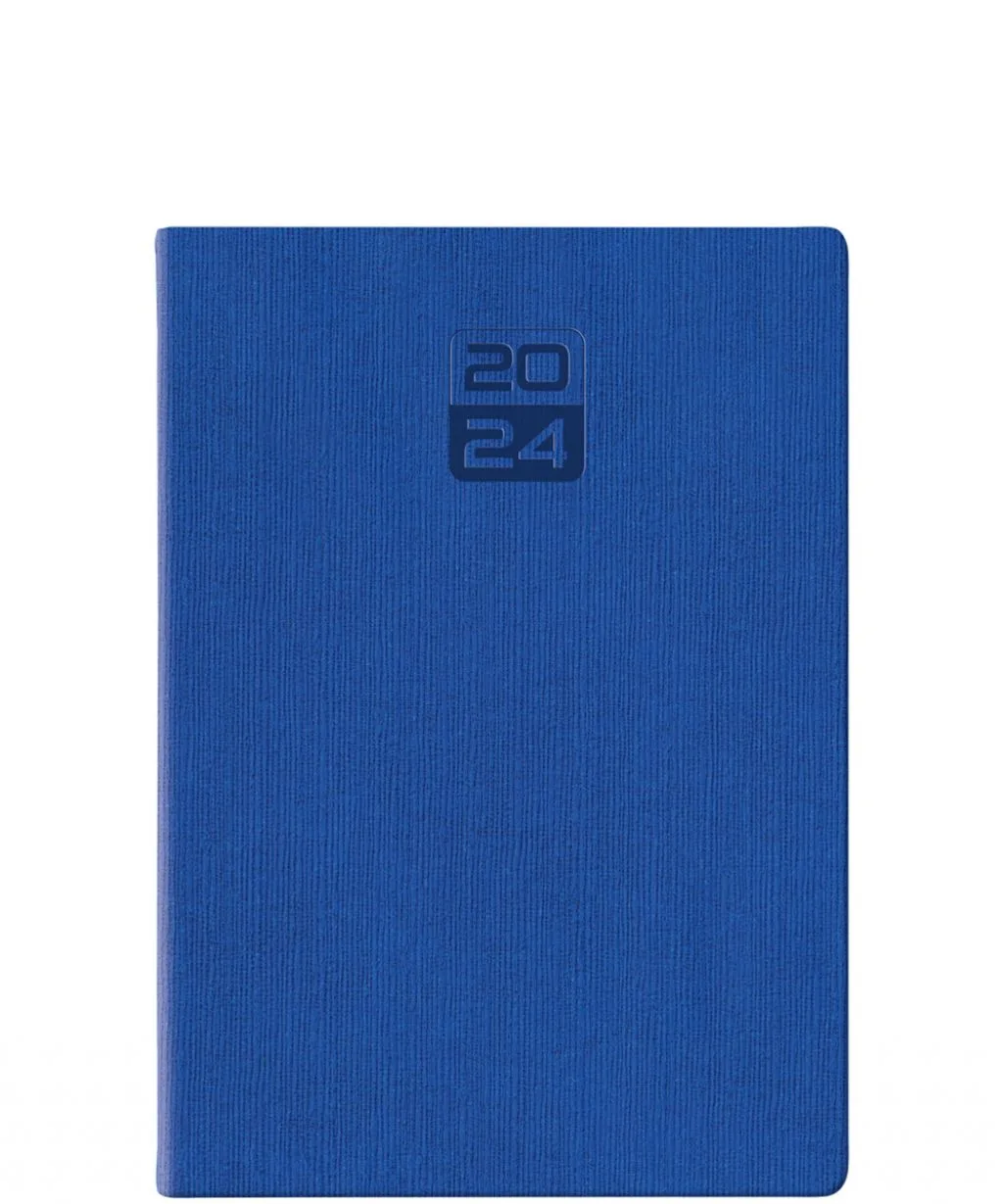 Θεοφύλακτος – Ημερήσιο Ημερολόγιο Grenoble 2024, Blue Royal 14.5×20.5 6898E.326