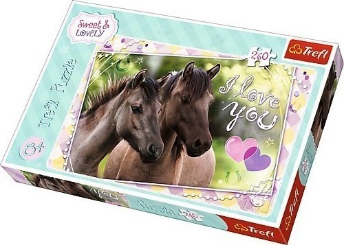 Trefl Puzzle 260 Pcs We Love Horses 13213
