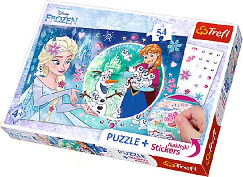 Trefl Puzzle 54 Pcs Magical Power Of Elsa 75115