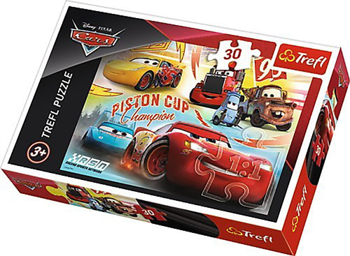 Trefl Puzzle 30 Pcs Cars Piston Cup 18233