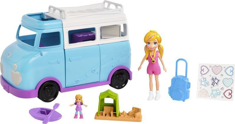 Mattel Polly Pocket Μίνι Τροχόσπιτο FTP74