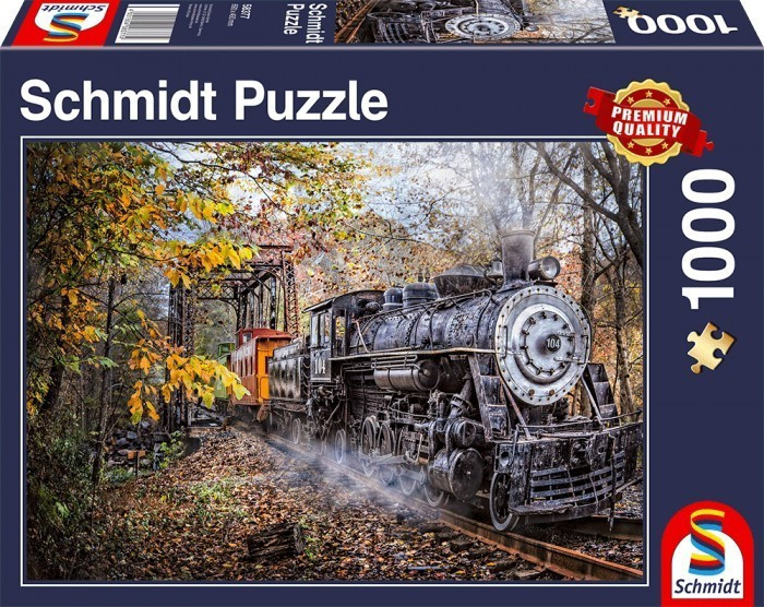 Schmidt Puzzle 1000 Pcs Fascination Railroad 58377