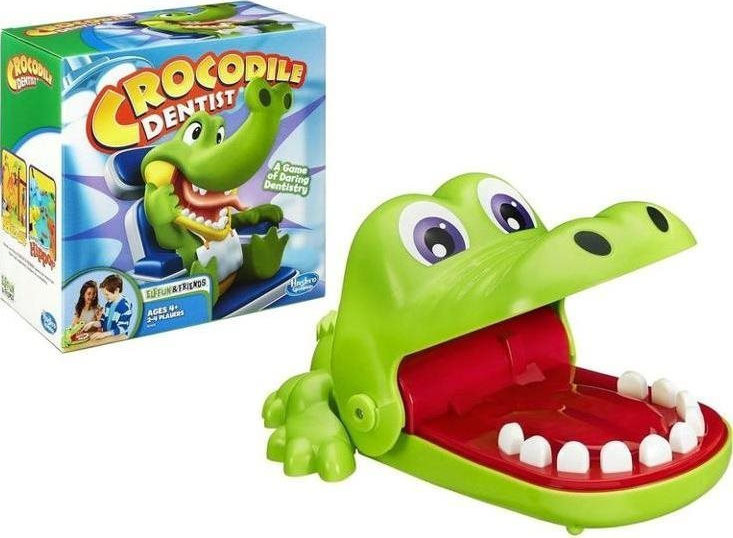 Hasbro - επιτραπέζιο - Κροκοδειλοδοντάκιας Crocodile Dentist B0408