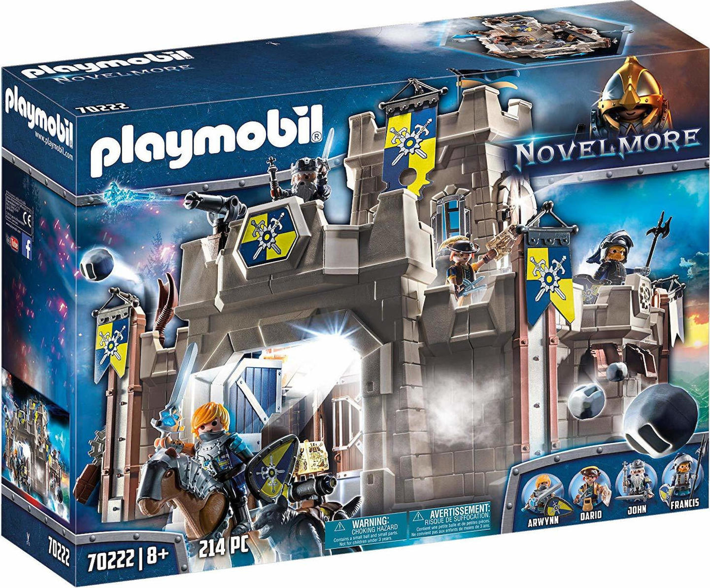 Playmobil Novelmore - Φρούριο Του Νόβελμορ 70222