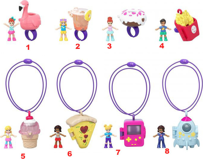 Mattel Polly Pocket - Tiny Takeaway Accessories Blind Bag (Random) (GNK16)