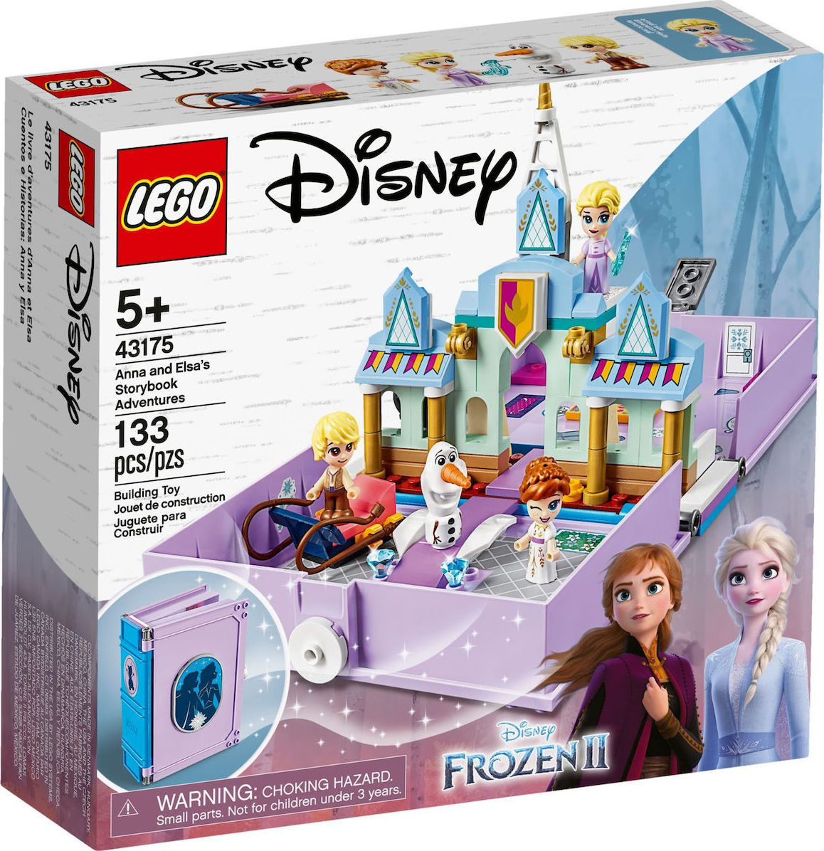 Lego Disney Princess - Anna & Elsa's Storybook Adventures 43175
