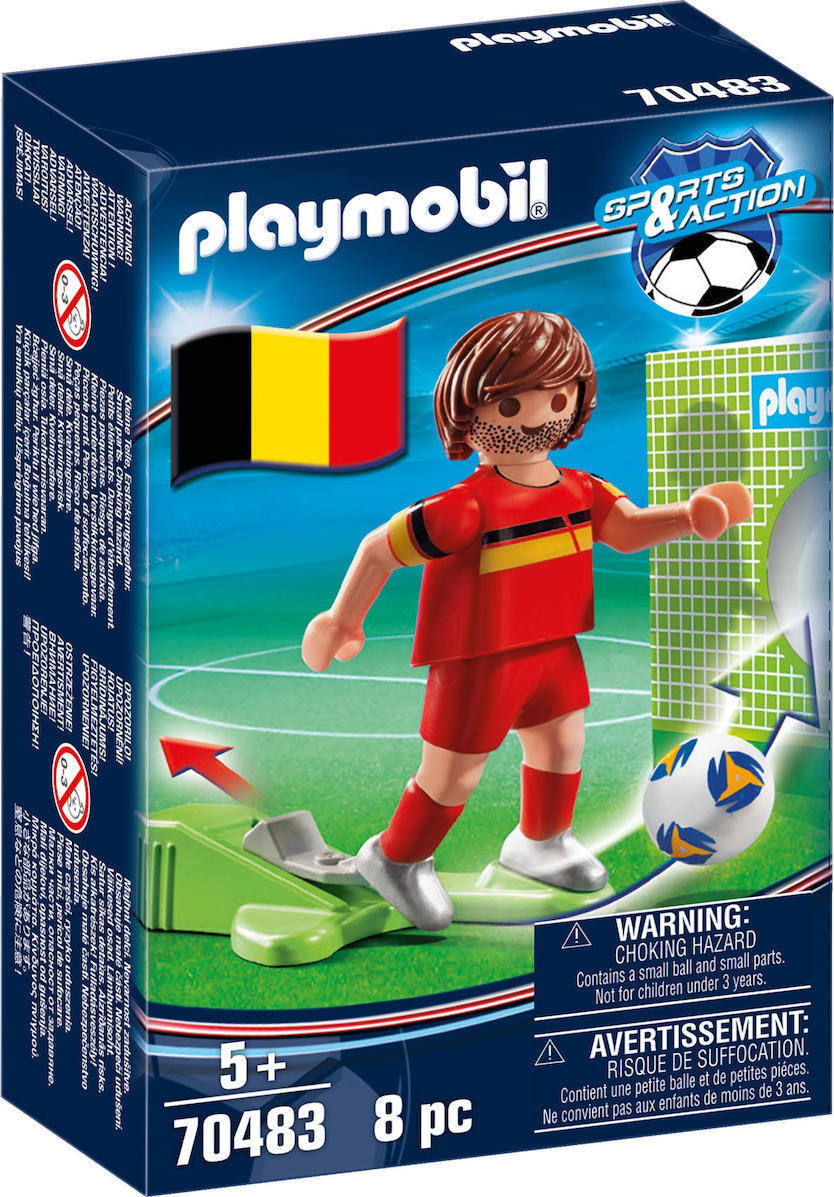 Playmobil Sports & Action - Ποδοσφαιριστής Εθνικής Βελγίου 70483