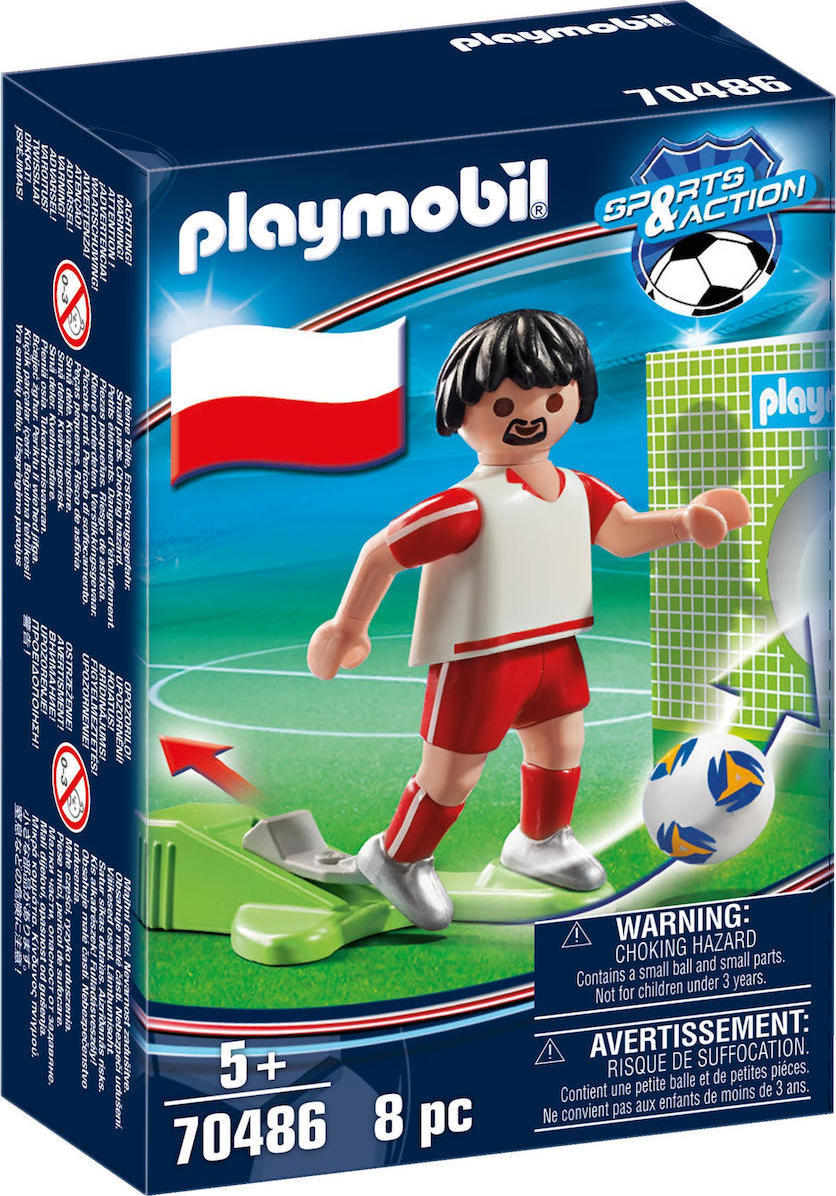 Playmobil Sports & Action - Ποδοσφαιριστής Εθνικής Πολωνίας 70486