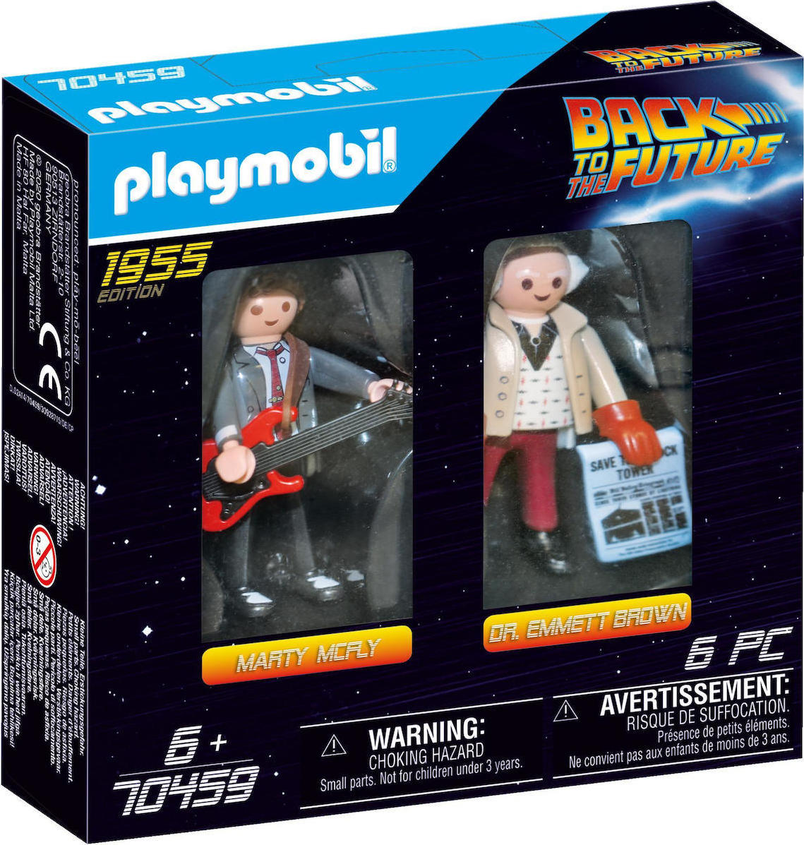 Playmobil Back To The Future - Μάρτι Μακ Φλάι Και καθηγητής Έμετ Μπράουν 70459