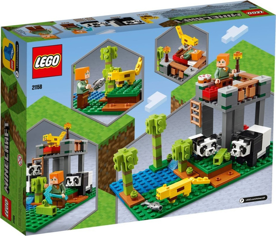 Lego Minecraft - The Panda Nursery 21158