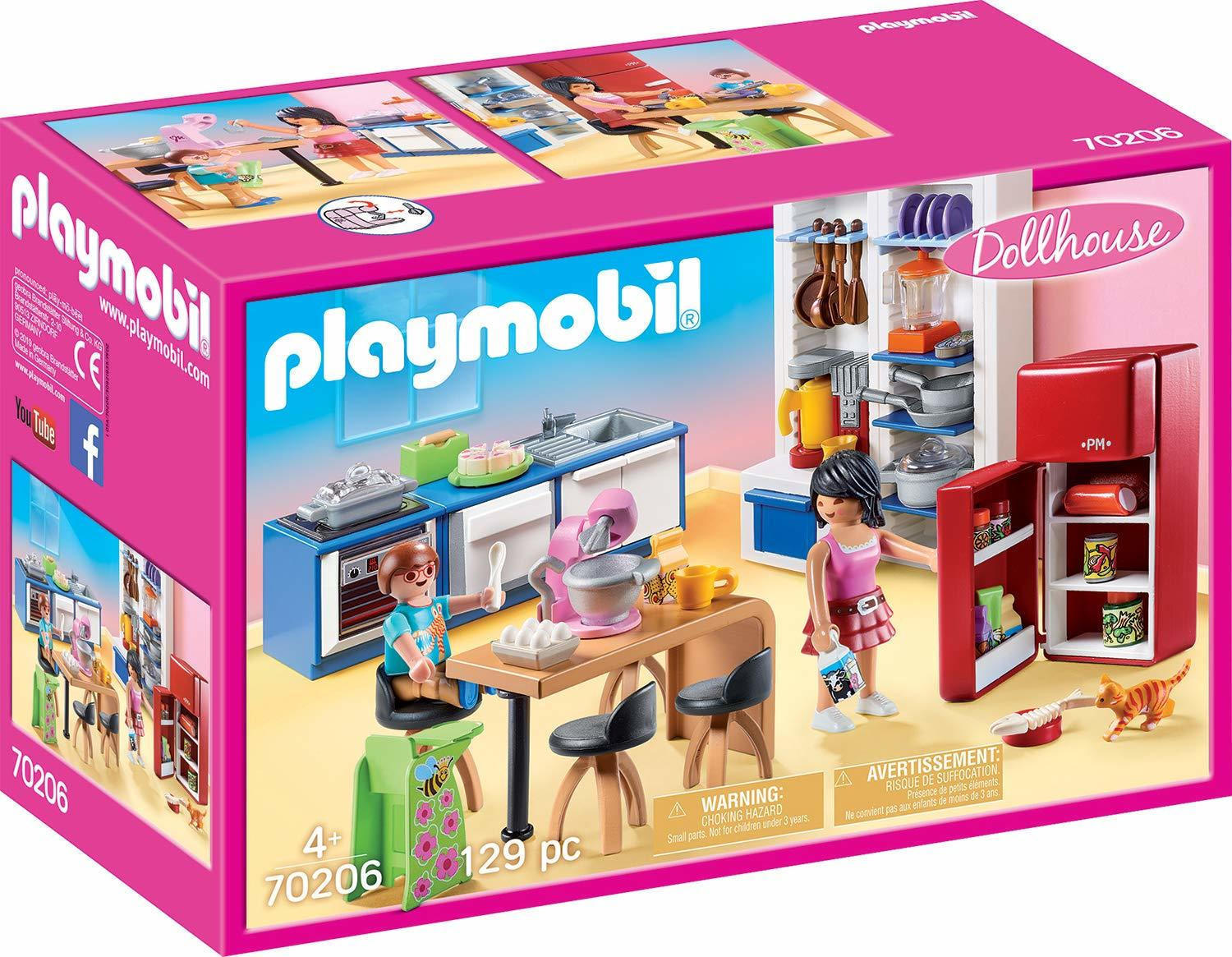 Playmobil Dollhouse - Κουζίνα Κουκλόσπιτου 70206