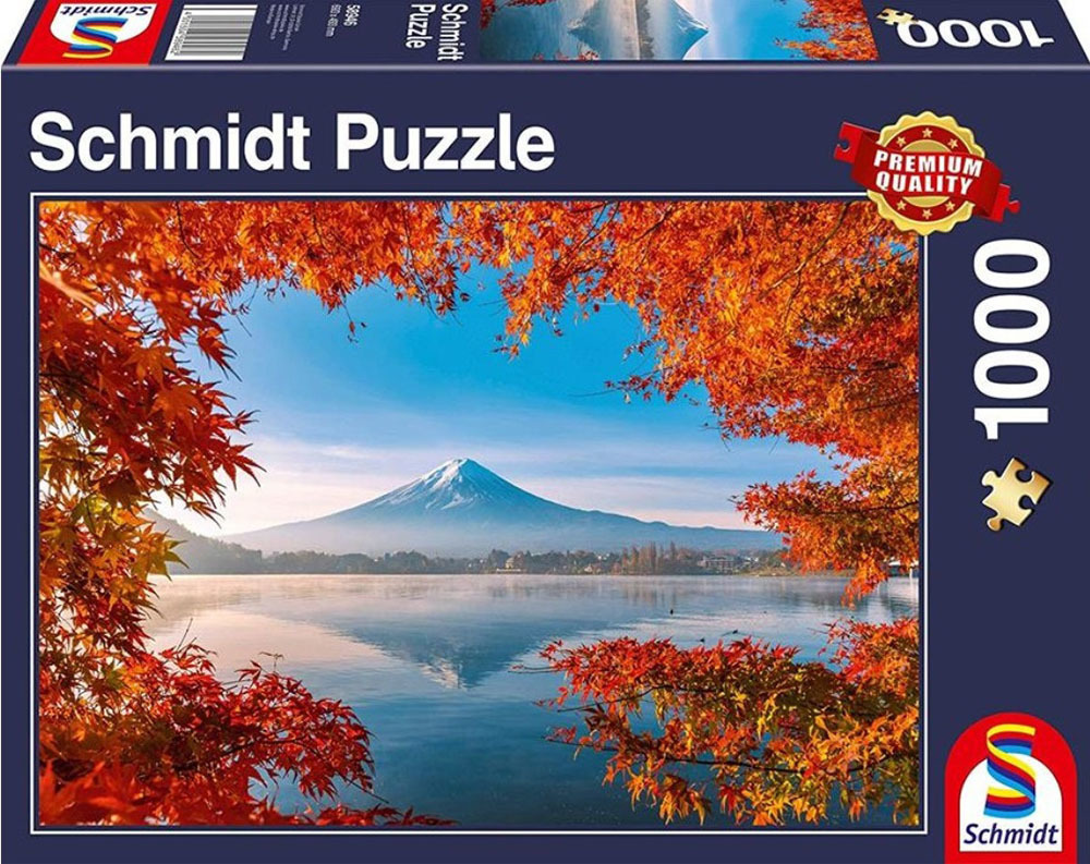 Schmidt Puzzle 1000 Pcs Φθινοπωρινό Μεγαλείο στο Βουνό Φίτζι 58946