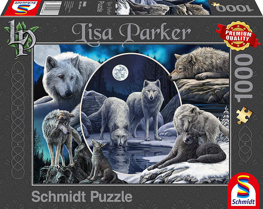 Schmidt Puzzle 1000 Pcs Lisa Parker Μεγαλοπρεπείς Λύκοι 59666