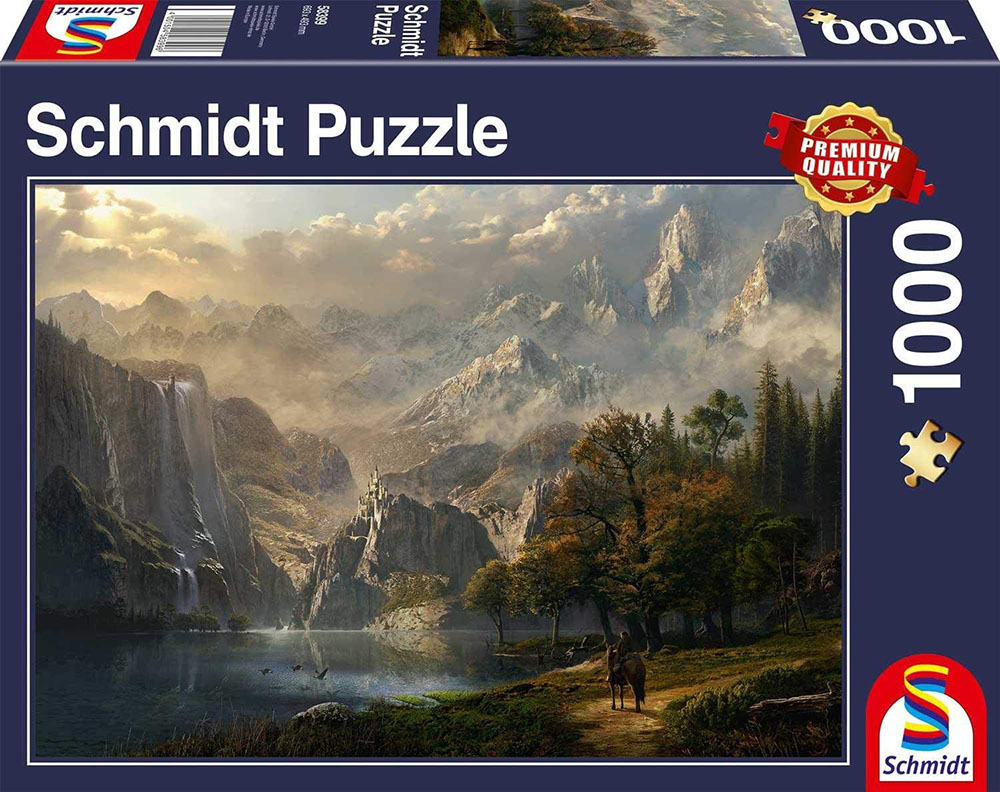 Schmidt Puzzle 1000 Pcs Ειδυλλιακοί Καταρράκτες 58399