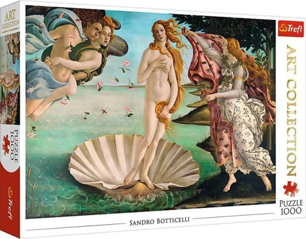 Trefl - Puzzle Art Collection, The Birth Of Venus 1000 Pcs 10589