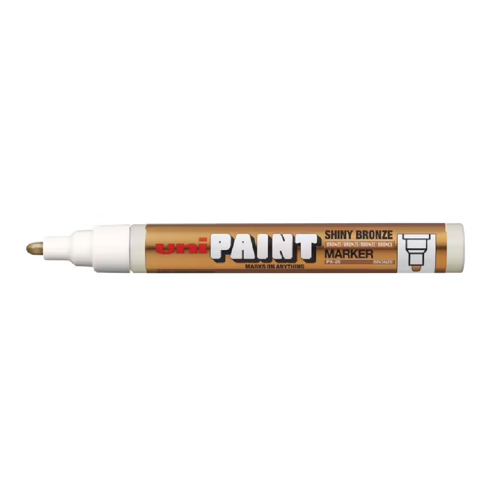 Uniball – Μαρκαδόρος Λαδιού Paint Marker PX-20 2.2-2.8 mm Shiny Μπρονζέ 206706
