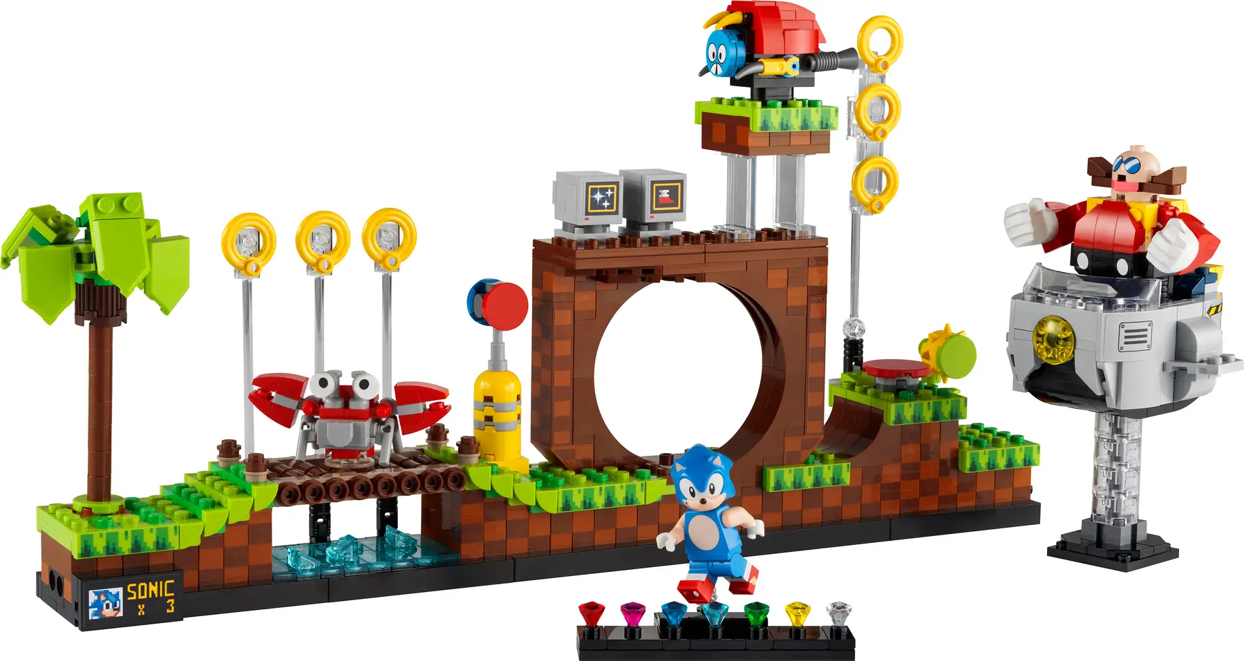 Lego Sonic The Hedgehog - Green Hill Zone 21331