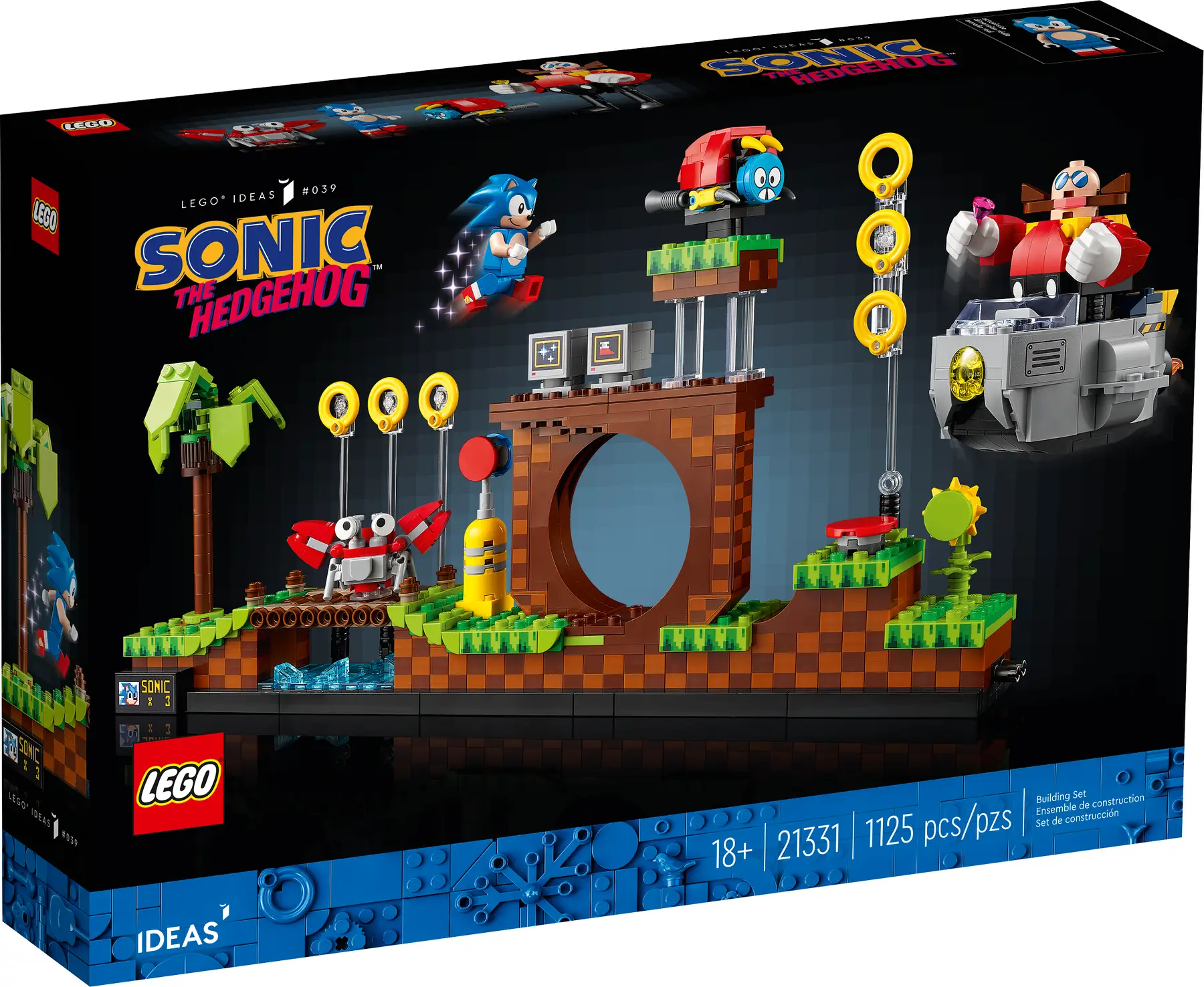 Lego Sonic The Hedgehog - Green Hill Zone 21331